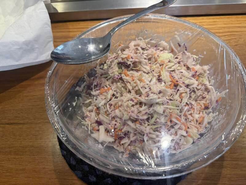 Prepared coleslaw